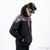 Marcelo Burlon County of Milan Icon Wings Drawstring Hoodie - Photo 7