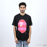 Bape Red Classic Print Black T-shirt (Economy Batch) - Photo 1