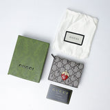 GG Supreme Monogram Double G Strawberry Card Case (Dot Perfect) - Photo 7