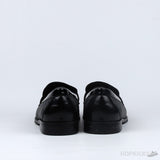 LV Moccasin Plain Leather Brown Loafers (Dot Perfect) - Photo 10