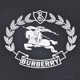Burberry Plain Logo Printed Black T-Shirt (Imported Premium Finish) - Photo 7