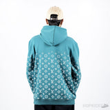 LV Monogram Gradient Cotton Hoodie - Photo 2