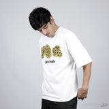 Palm Angels Leopard Bear Classic White T-Shirt - Photo 7