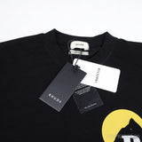 Rhude Sundry Mustard Logo Print T-Shirt - Photo 7