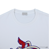 Moncler Bunny Printer White T-Shirt (Imported Premium Finish) - Photo 7