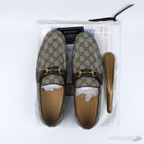 Gucci Supreme Canvas Horsebit Web Loafer (Dot Perfect) - Photo 14