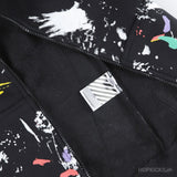 OFF-WHITE Galaxy Brushed Zip Up Hoodie - Photo 4