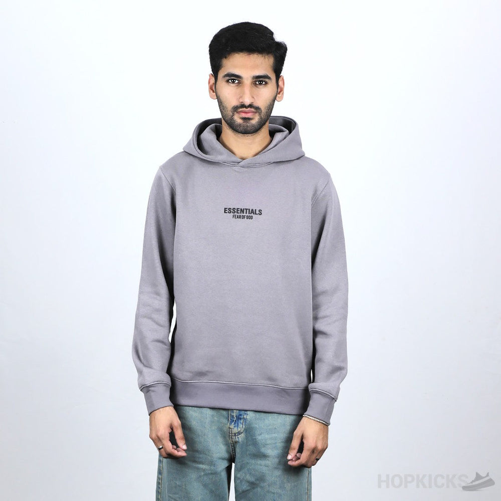 Fear of God Essentials Relaxed Grey Hoodie (Economy Batch)