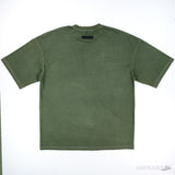 ESSENTIALS Jersey Crewneck Olive Tee - Photo 4