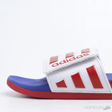 Adilette Core Blue Red Slides - Photo 8