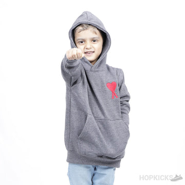 Ami Paris Ami de Coeur Virgin Wool Hoodie