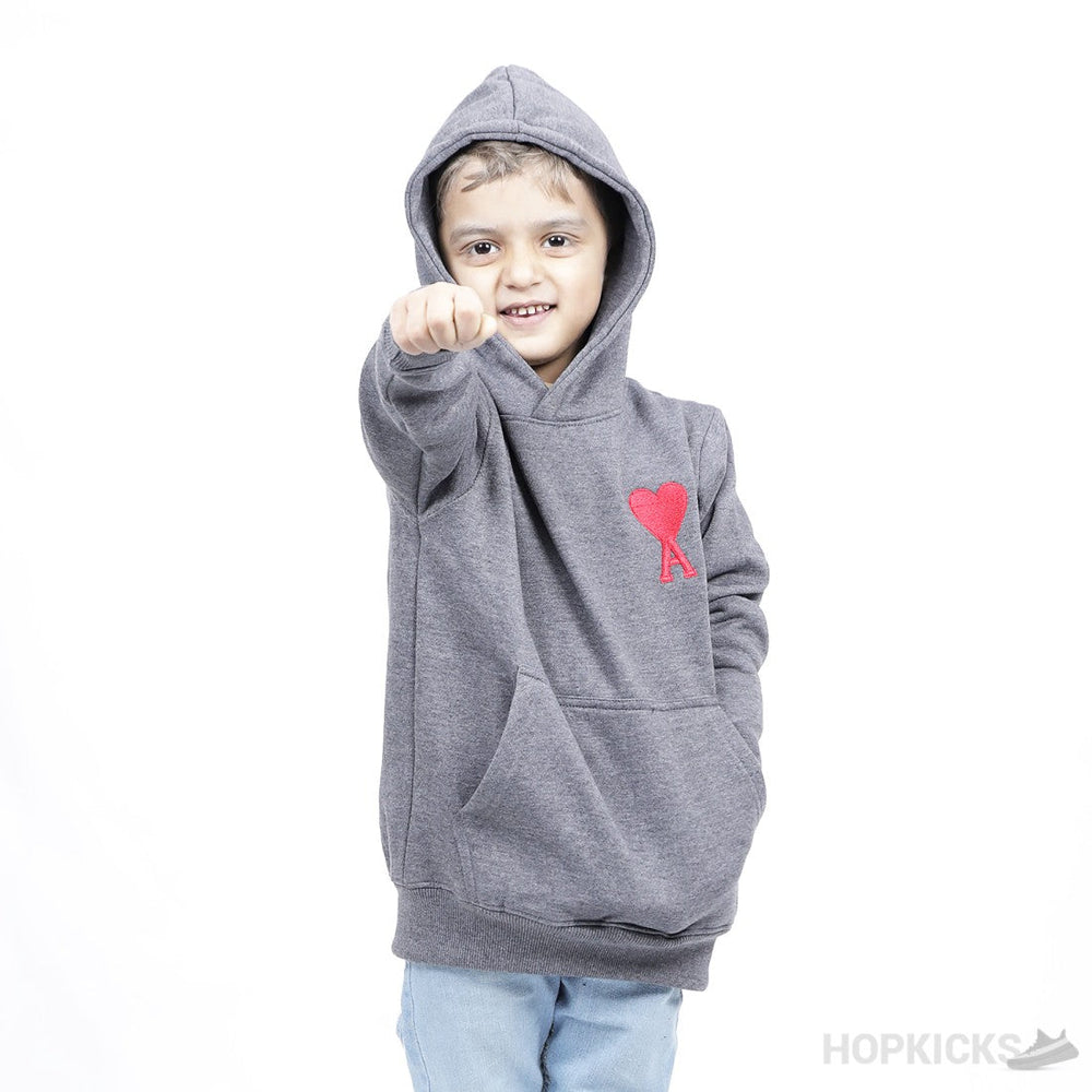 Ami Paris Ami de Coeur Virgin Wool Hoodie