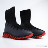 CL Sharky Sock Man Black Mesh Sneaker (Dot Perfect) - Photo 7
