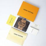 Louis Vuitton x Nigo Multiple Wallet Monogram Stripes Brown (Dot Perfect) - Photo 4