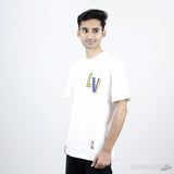 LV x NBA White T-Shirt - Photo 8