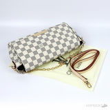 LV x Air Force 1 Low Monogram Brown Damier Azur (Premium Batch) - Photo 4