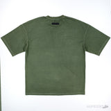 ESSENTIALS Jersey Crewneck Olive Tee - Photo 7