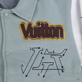 Louis Vuitton Varsity Leather Blouson Aqua - Photo 14