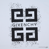 Givenchy Printed Logo White T-Shirt (Imported Premium Finish) - Photo 4