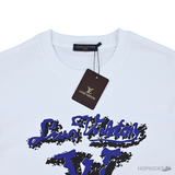 Louis Vuitton Printed White T-Shirt (Imported Premium Finish) - Photo 3