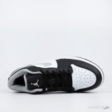 Air Jordan 1 Low Black White Grey - Photo 4