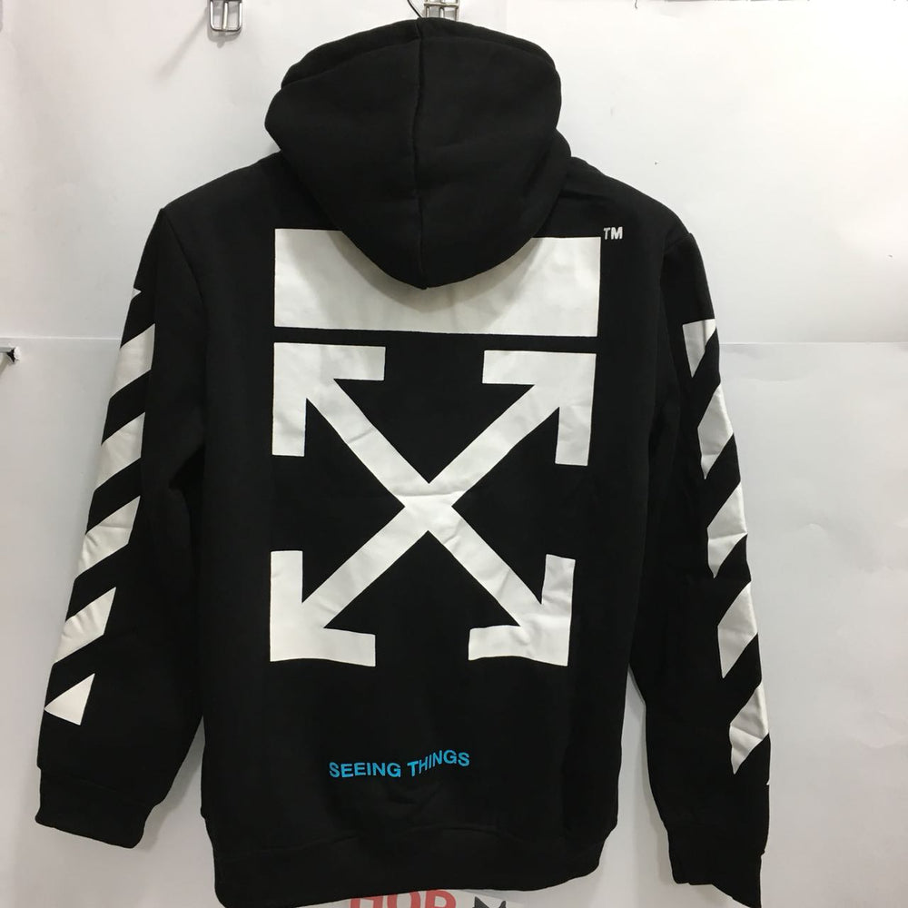 Off White C/O Virgil Abloh Hoodie SEEING THINGS
