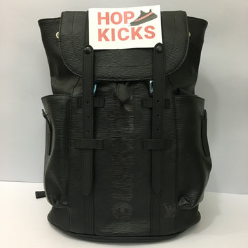 Louis Vuitton x Supreme Christopher Backpack BLACK [ DOT PERFECT VERSION ]