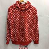 Supreme X LV Red Hoodie [ HYPED!!] - Photo 1