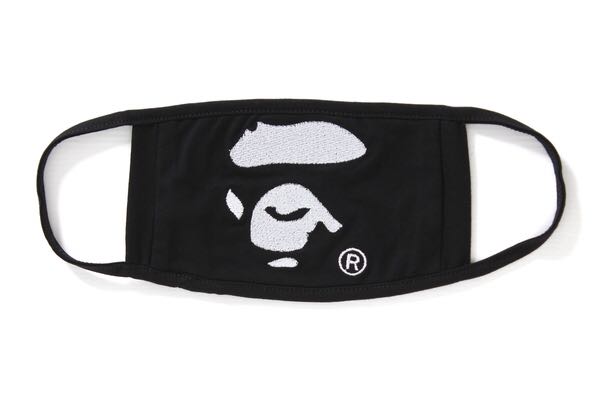 A Bathing Ape Bape BLACK mask