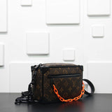 LV Mini Soft Trunk Handbag Brown/Orange - Photo 6