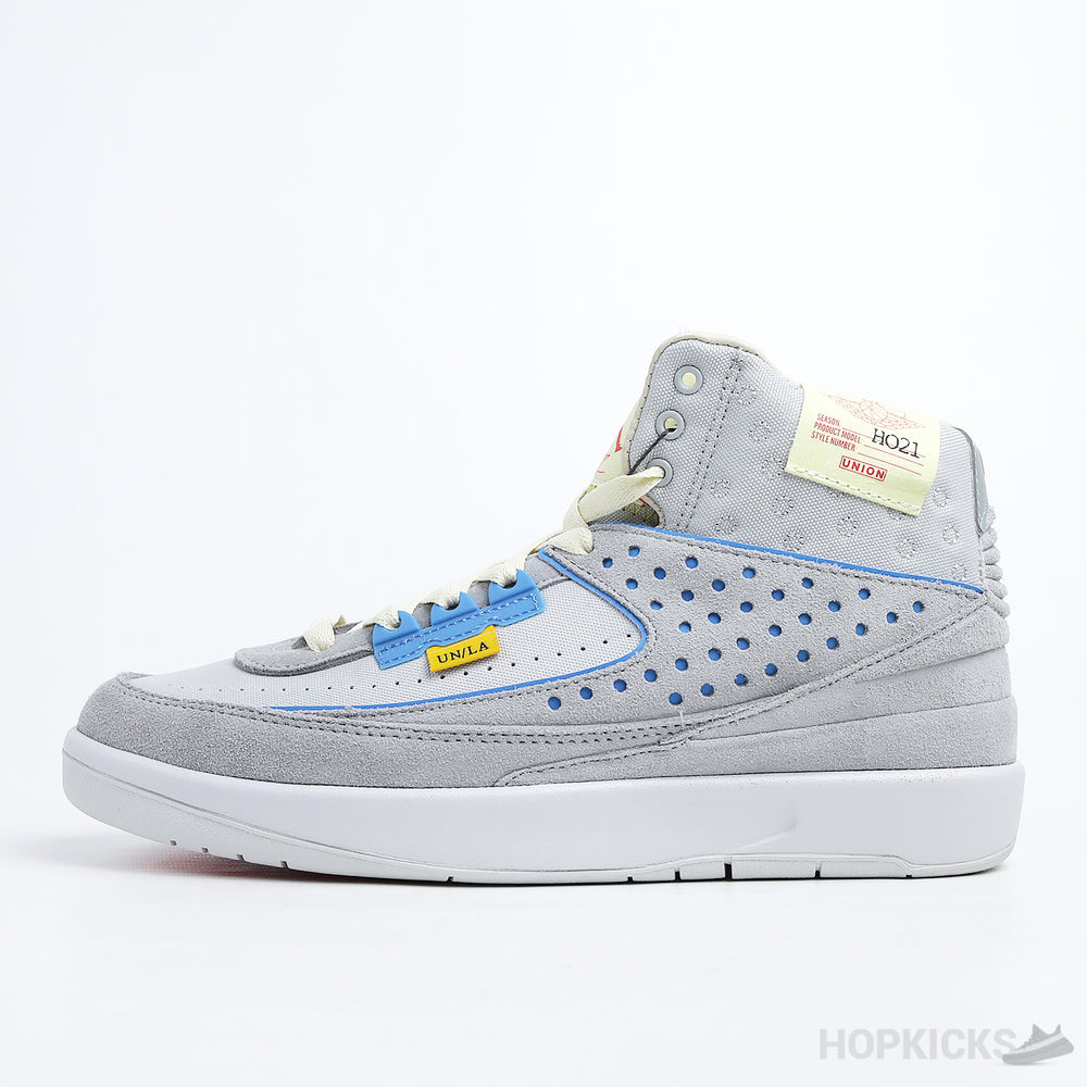 Air Jordan 2 Retro SP Union Grey Fog (Premium Batch)