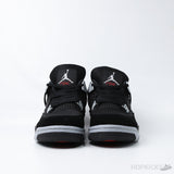 Air Jordan 4 'Black Canvas' (Dot Perfect) - Photo 6