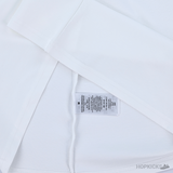 Prada Strip Triangle Printed White T-Shirts (Imported Premium Finish) - Photo 4