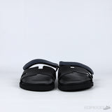 Hermes Chypre Blue Strap Leather Sandals - Photo 6
