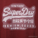 Super Dry Maroon T-shirt - Photo 4