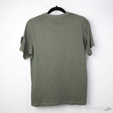 SI With Logo Patch On The Arm Olive T-shirt - Photo 2