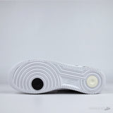 Nike Air Force 1 Low '07 White Black Pebbled Leather - Photo 4