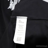 Dior X Peter Doig Oversized Logo Black T-shirt - Photo 5