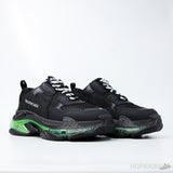 Bale*ciaga Triple S 'Black Green' (Dot Perfect) - Photo 7