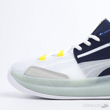 Puma Clyde Hardwood White Black Pink - Photo 7