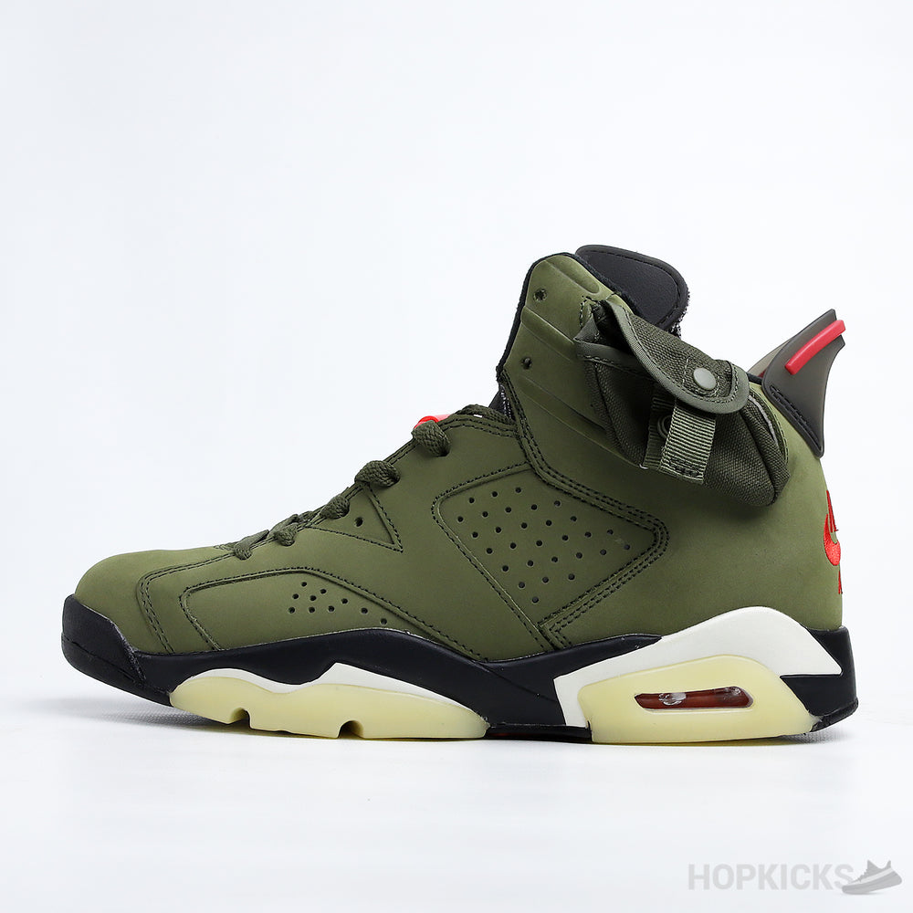 Air Jordan 6 Retro Cactus Jack Travis Scott (Premium Plus Batch)