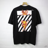 Off-White Fire Black T-Shirt - Photo 2