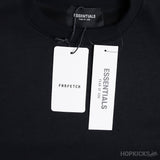 Fear of God Essentials Black Crewneck Sweatshirt - Photo 4