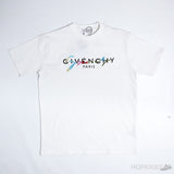 Givenchy Paris Embroidered Logo T-Shirt White - Photo 1