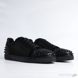 Cl Louis Junior Spikes Cotton Black Sneaker - Photo 7