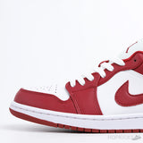 Air Jordan 1 Low Gym Red White - Photo 7