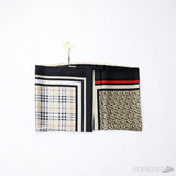Burberry Vintage Check Logo Printed Scarf - Photo 1