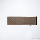 Gucci Wool Scarf GG Pattern - Photo 3