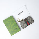Ophidia Key Case in GG Supreme (Dot Perfect) - Photo 4