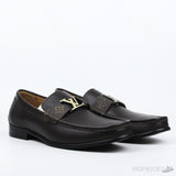 LV Brown Loafers (Dot Perfect) (Slightly Stains) - Photo 3